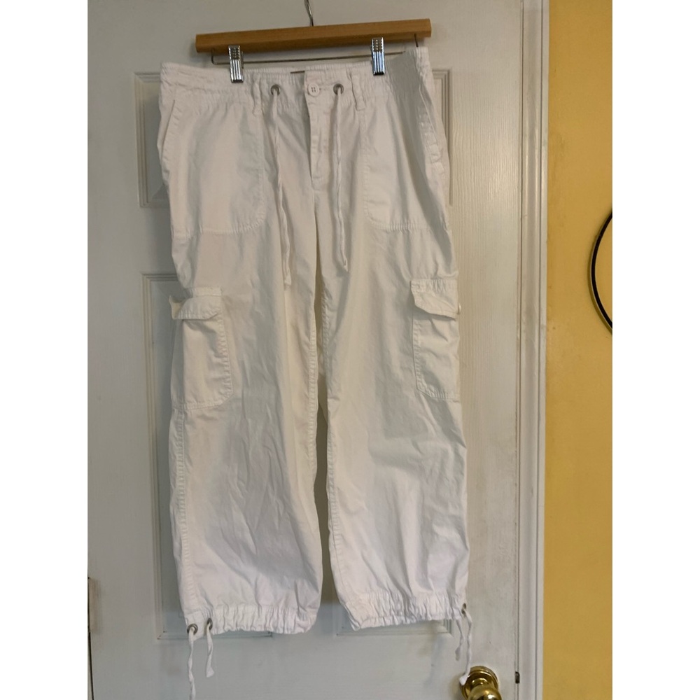 White Cargo Pants Liz Claiborne
